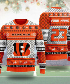 Cincinnati Bengals Ugly Christmas 3D Sweater