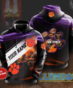Clemson Tigers 3D Hoodie 02