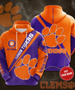 Clemson Tigers 3D Hoodie 07