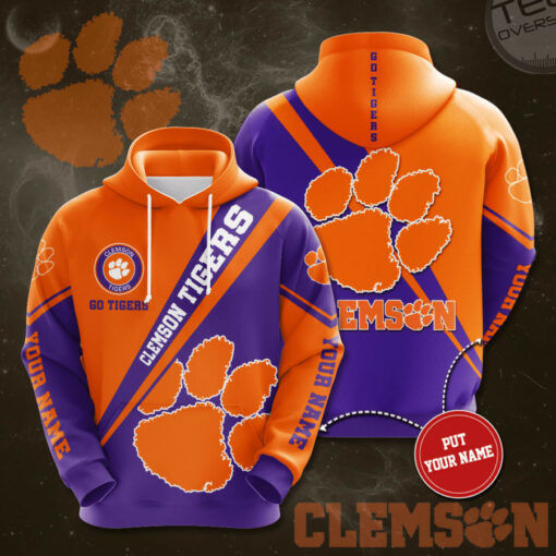 Clemson Tigers 3D Hoodie 07