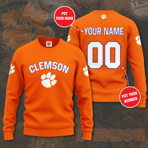 Clemson Tigers 3D Sweatshirt 02