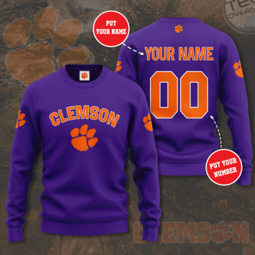 Clemson Tigers 3D Sweatshirt 03