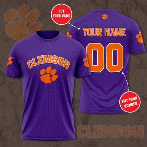Clemson Tigers 3D T shirt 04