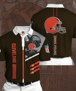 Cleveland Browns 3D Polo 02