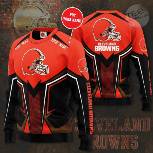Cleveland Browns 3D Sweatshirt 01