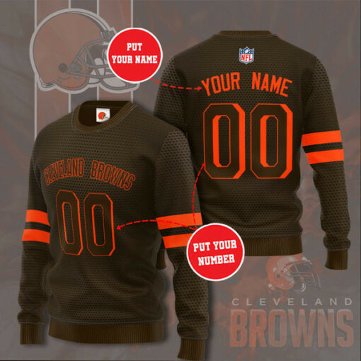 Cleveland Browns 3D Sweatshirt 04