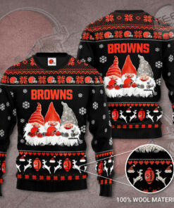 Cleveland Browns 3D sweater 02