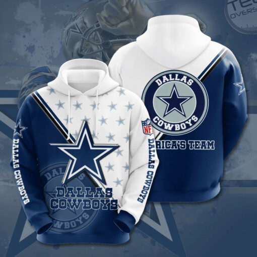 Dallas Cowboys 3D hoodie 010
