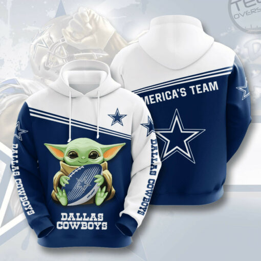 Dallas Cowboys 3D hoodie 011