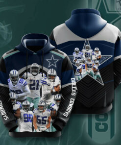 Dallas Cowboys 3D hoodie 012