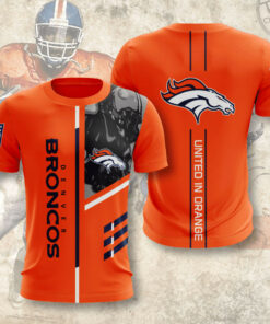 Denver Broncos 3D T shirt 01