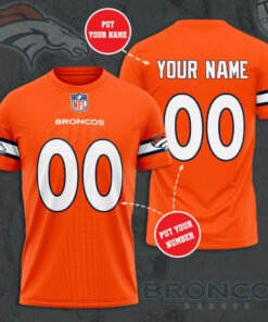 Denver Broncos 3D T shirt 05