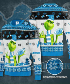 Detroit Lions 3D sweater 02