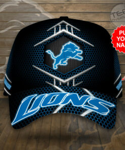Detroit Lions Cap Custom Hat 02