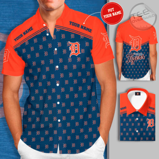 Detroit Tigers short sleeve shirt 02