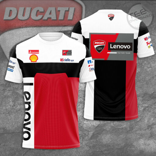 Ducati Lenovo Team 3D T shirt 01