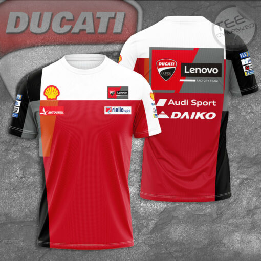 Ducati Lenovo Team 3D T shirt 02