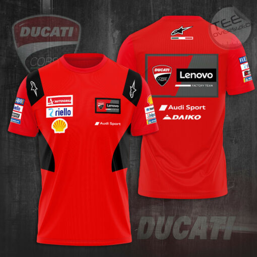 Ducati Lenovo Team Ver.1 3D T shirt