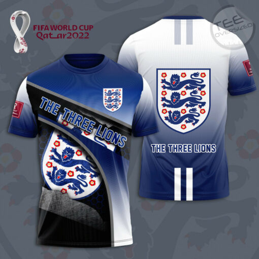 England National Football Team 3D T shirt