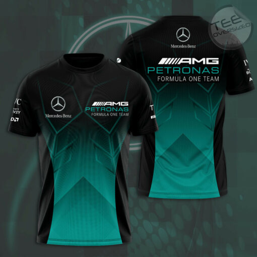 F1 Mercedes 2022 AMG Petronas 3D T shirt