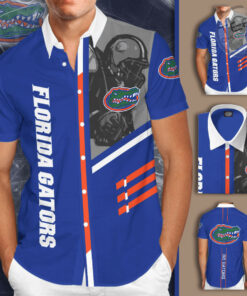 Florida Gators 3D Short Sleeve Dress Shirt 01