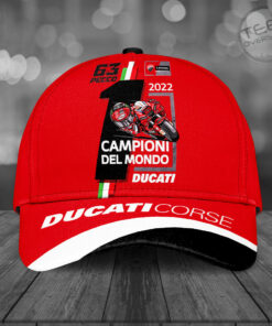 Francesco Bagnaia x Ducati Lenovo Cap Custom Hat 02