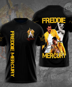 Freddie Mercury 3D T shirt 01