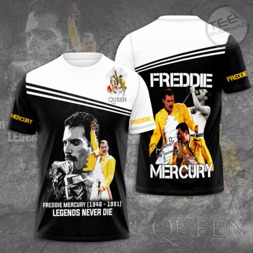 Freddie Mercury 3D T shirt 02