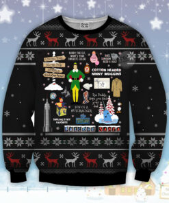 Funny Christmas Elf Ugly Christmas 3D Sweater