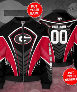 Georgia Bulldogs 3D Bomber Jacket 02