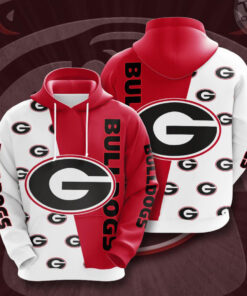 Georgia Bulldogs 3D Hoodie 03