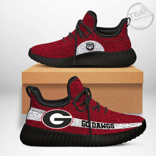 Georgia Bulldogs Custom Sneakers 01