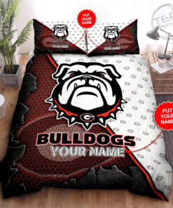 Georgia Bulldogs bedding set – duvet cover pillow shams 02