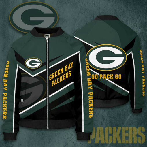 Green Bay Packers 3D Bomber Jacket 01