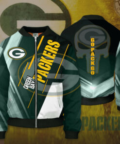 Green Bay Packers 3D Bomber Jacket 03