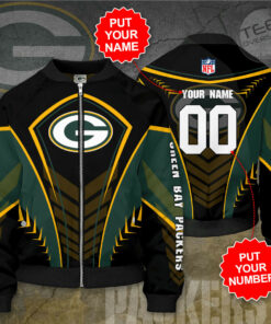 Green Bay Packers 3D Bomber Jacket 04