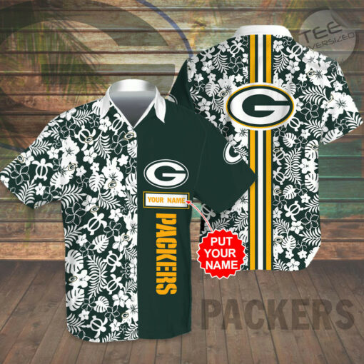 Green Bay Packers 3D Hawaiian Shirt Hawaiian Shorts 05