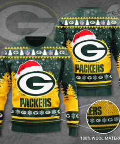 Green Bay Packers 3D Ugly Sweater