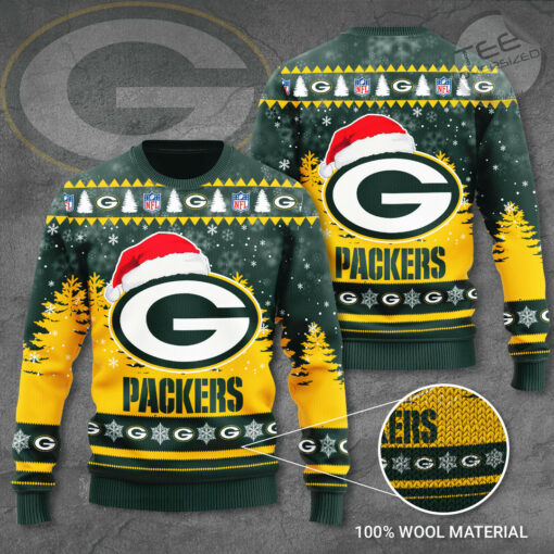 Green Bay Packers 3D Ugly Sweater