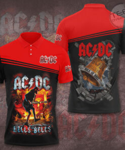 Hells Bells ACDC polo shirt