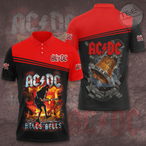 Hells Bells ACDC polo shirt