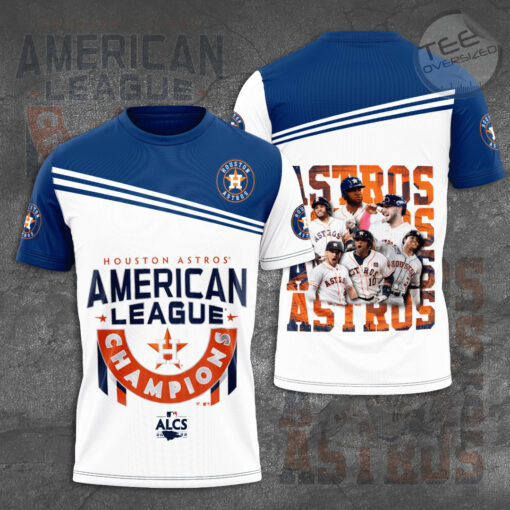 Houston Astros MLB 3D T shirt
