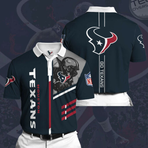 Houston Texans 3D Polo 01