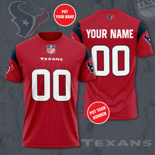 Houston Texans 3D T shirt 03