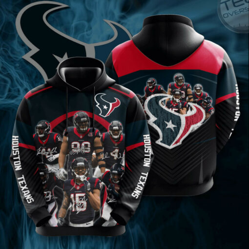 Houston Texans 3D hoodie 05