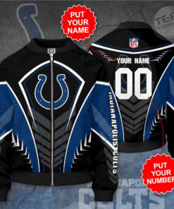 Indianapolis Colts 3D Bomber Jacket 02