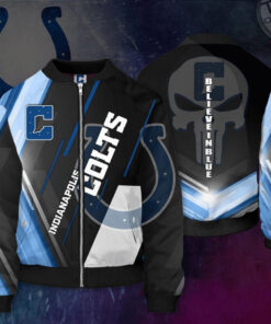 Indianapolis Colts 3D Bomber Jacket 04