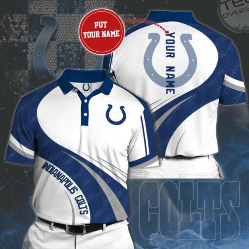 Indianapolis Colts 3D Polo 02