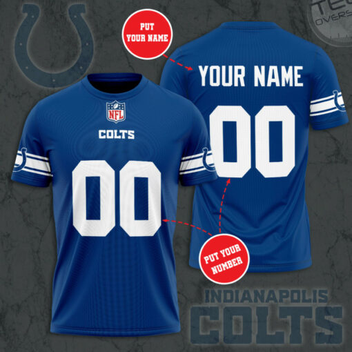 Indianapolis Colts 3D T shirt 01