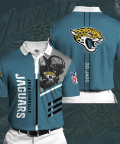 Jacksonville Jaguars 3D Polo 02